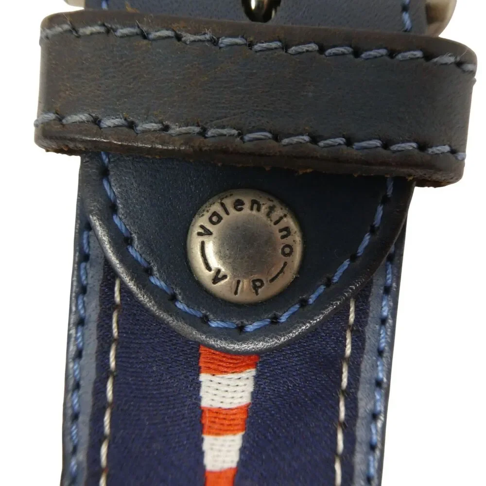 Valentino VIP Blue Nautical Code Flag Belt Mens 42‎